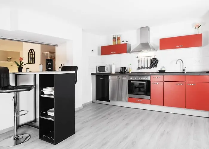 Ausstattung Netflix Wlan Messe Altstadt Apartmán Düsseldorf