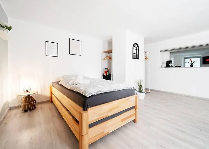 Ausstattung Netflix Wlan Messe Altstadt Apartmán Düsseldorf