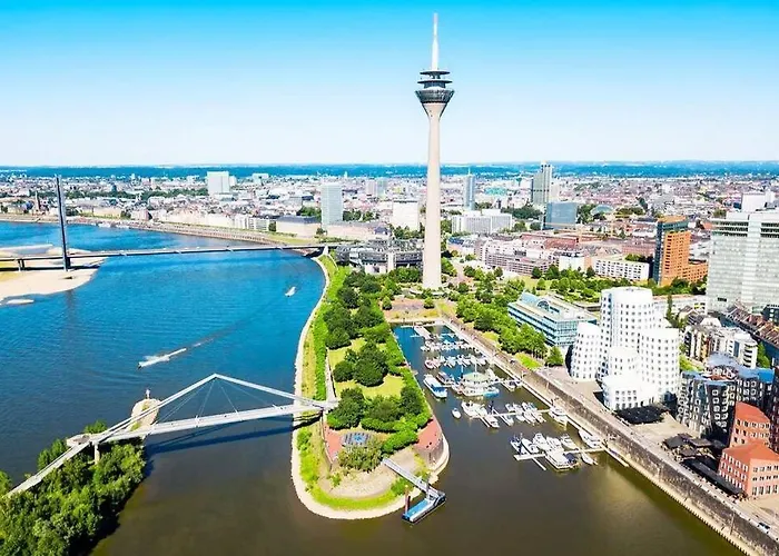 Ausstattung Netflix Wlan Messe Altstadt Apartmán Düsseldorf